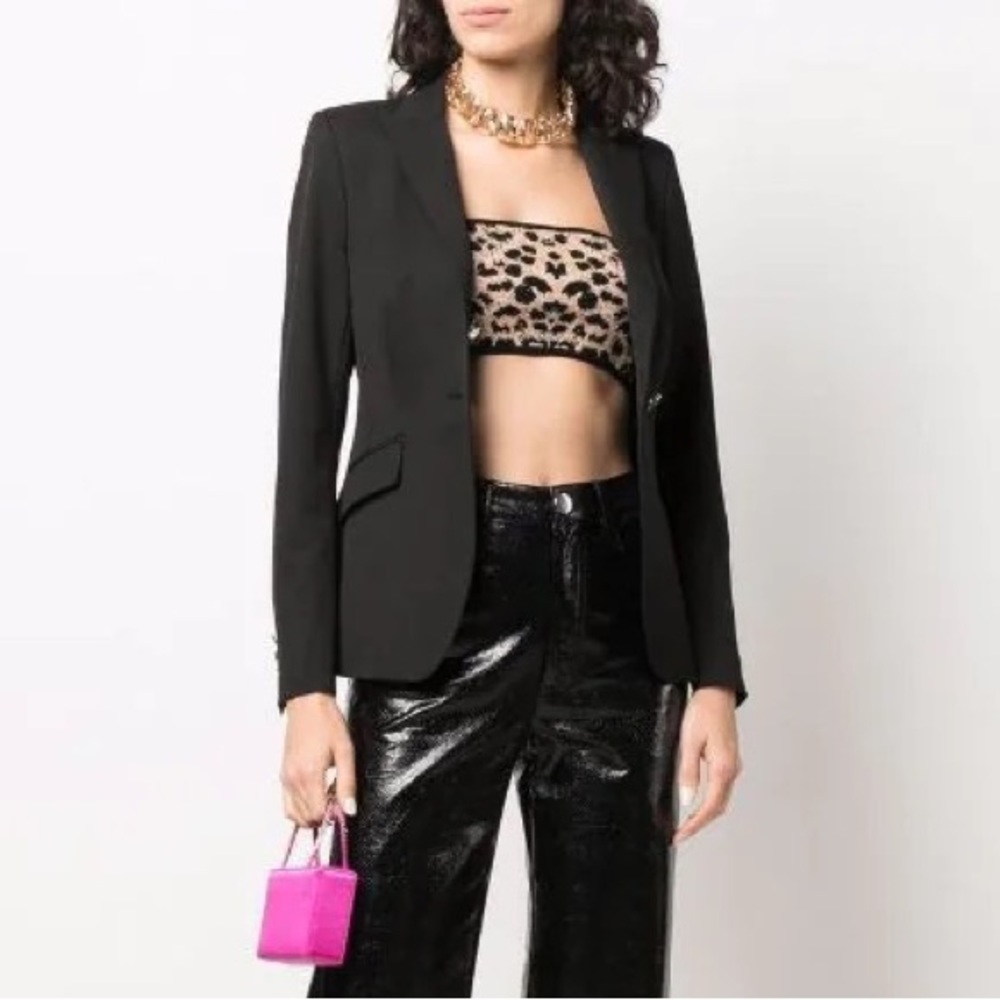 Leopard Knit Crop Top